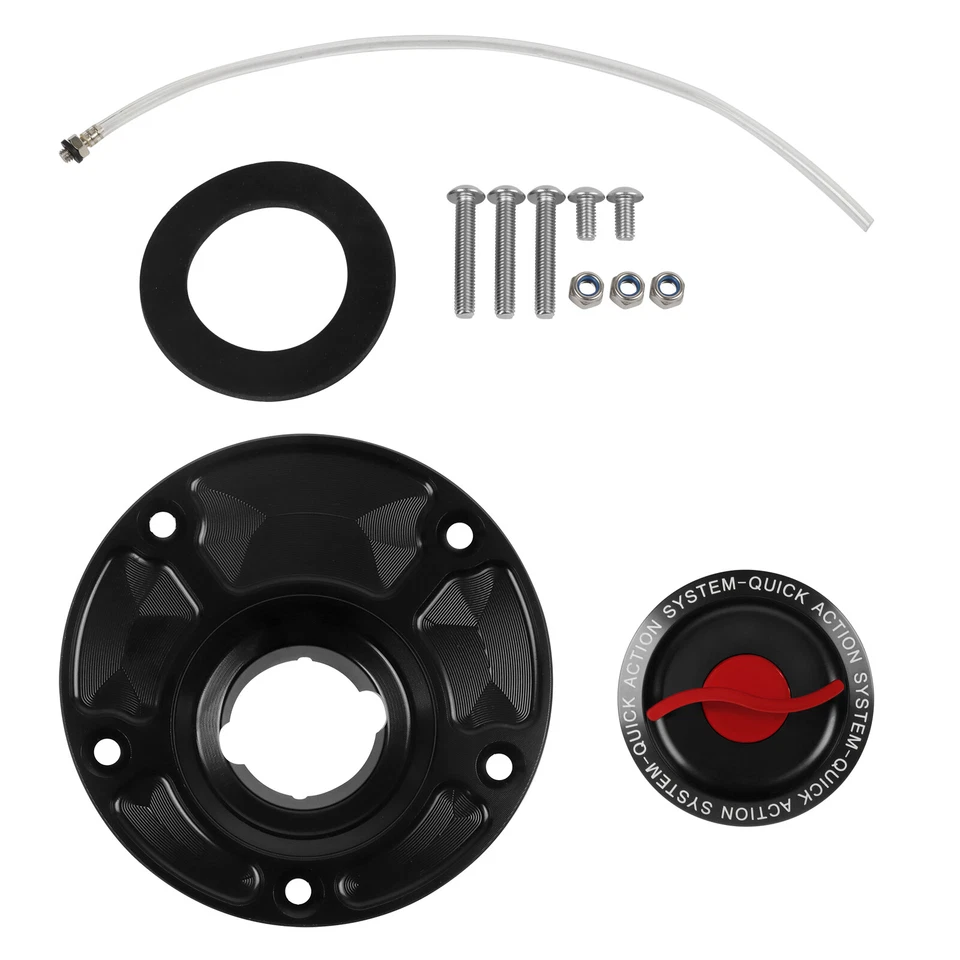 New Oil Fuel Gas Tank Cover Caps For Ducati SUPERSPORT 1000/DS 620 600 800 750 Foto 2 de 4