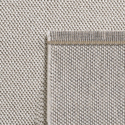 Eleganter Wohnzimmer-Teppich Robuster, Melierter Schlingenteppich in Einfarbig - Bild 27 von 46