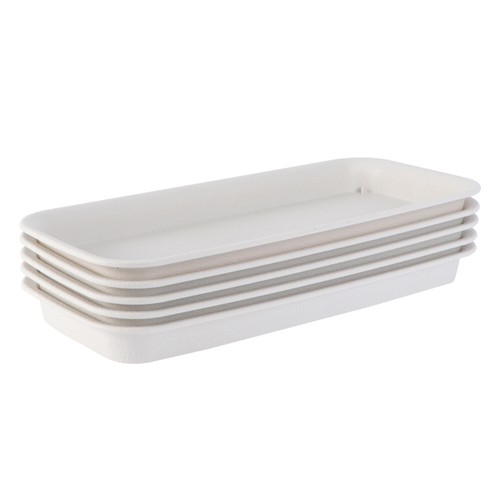 5 Pcs Drought Resistant Trays Drip Rectangular Water Plant Planter