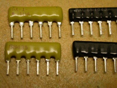 Widerstand Netzwerk Array 5x100k Ohm Ω RKL 6S104J 6X-1-104 6Pin 5Stück L#023-8