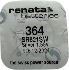 RENATA - 364 - SR621SW - BATTERY - QUARTZ