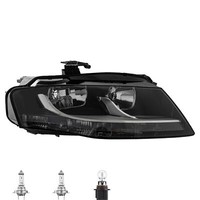 Scheinwerfer Rechts H7/H7/P13W FüR Audi A4 Avant 8K5 B8 8K2 8KH Inkl. Lampen