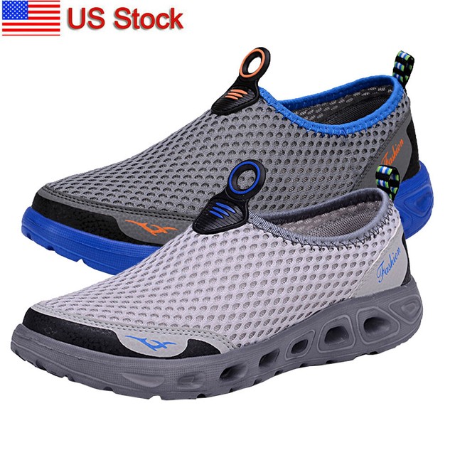 mesh slip on water shoes