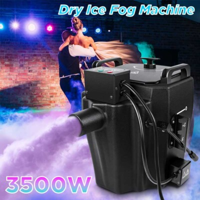 #ad #ad 3500W Low Lying Smoke Fog Machine Stage DJ Dry Ice Fog Machine Effect Party $189.99