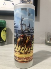 Kentucky Derby Churchill Downs Bar Glass