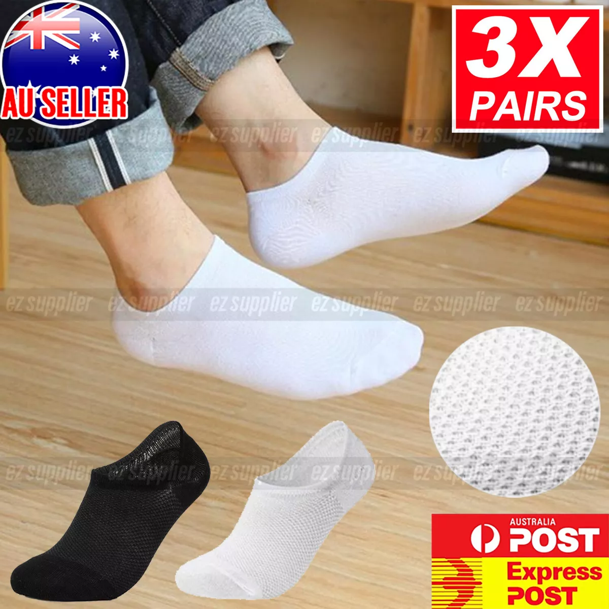 Men's no show socks with heel grip store