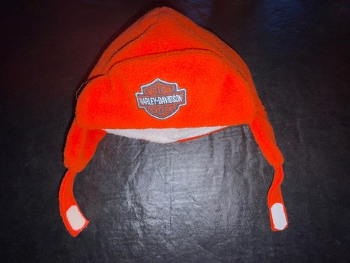 Harley Davidson Fleece Winter Hat With 