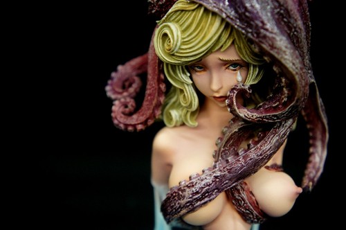 Sorrow Octopus Art Statue Japan Anime WF 2019 哀ちゃん - Picture 11 of 12