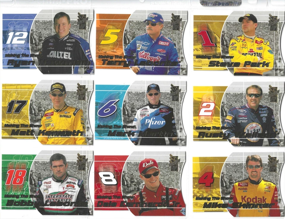 2002 VIP MAKING THE SHOW--# MS 14 Ricky Rudd--ONE CARD ONLY! - Image 2 of 3