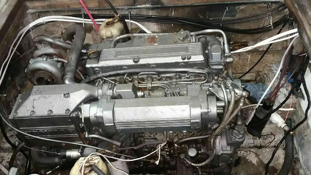 Yanmar 3jh3e 40 Hp Very Low Hours Marine Diesel Engine Don T Bid Please Read For Sale Online Ebay