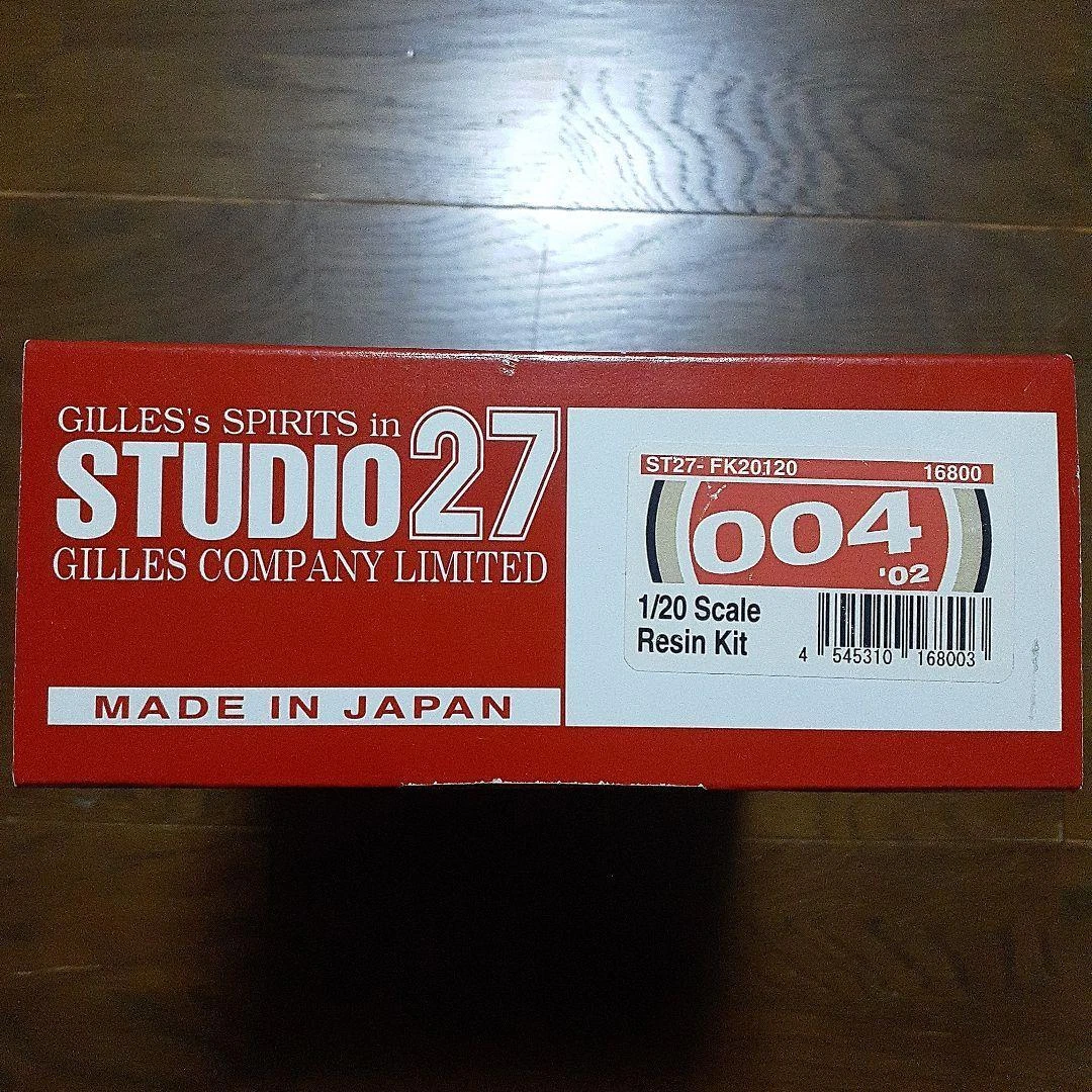 スタジオ27 B.A.R. HONDA 004 CANADA GP '02