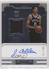 2017-18 Panini Dominion Rookie Jersey Auto 21/199 Jarrett Allen #163 Auto r2s