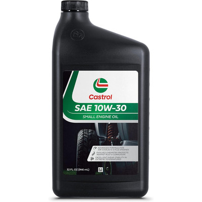 Castrol 215308 SAE 10W-30 Small Engine Oil For 4-Cycle Eng & Lawn Mowers   32oz