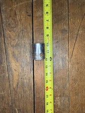 Vintage Snap On SW401 1/2 Dr 12Pt SAE 1-1/4 Flank Dr Shallow Socket USA 1968