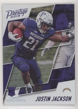 2018 Panini Prestige Rookie Xtra Points Purple Justin Jackson #247 1s8