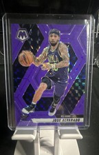 2024-25 Panini Mosaic - Jose Alvarado #199 Fluorescent Purple Mosaic Prizm /249