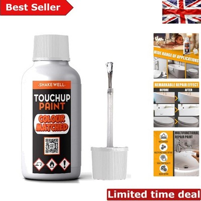 30ml Emaille Ausbesserungsfarbe - schnelltrocknender Reparaturstift für Küche & Bad