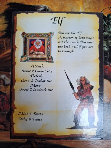 MB Games Hero Quest 1989 Choose Your Individual Spare/Replacement Parts - Picture 93 of 96