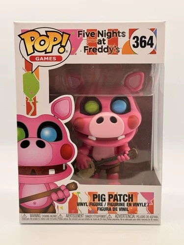 Funko Pop! Games - Pig Patch - #364 FNAF Pizza Simulator Vinyl + Soft Protector