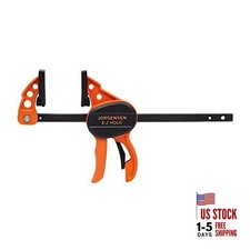 Jorgensen 33804 E-Z HOLD 4-Inch Hobby/Craft Clamp, black/brown 