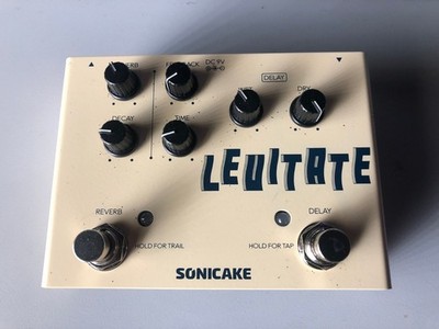 3 FX Pedals! Sonicake Levitate Delay/Reverb,  Chorus, and Distortion!