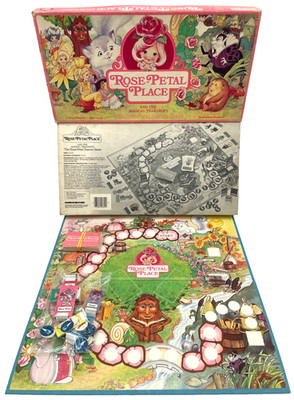 ROSE-PETAL PLACE ''The Rose-Petal Rescue Board Game'' 1983 VTG 99.9% Complete!