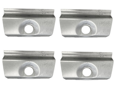 4x Reparaturblech 18x12cm Wagenheberaufnahme Verzinkt für Mercedes W124