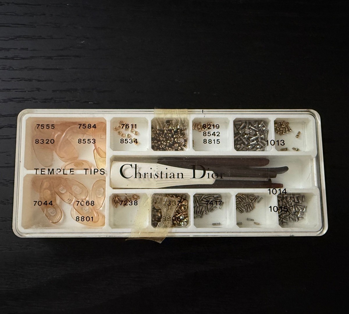 Vintage Christian Dior Sunglass & Glasses reading Repair Kit Made