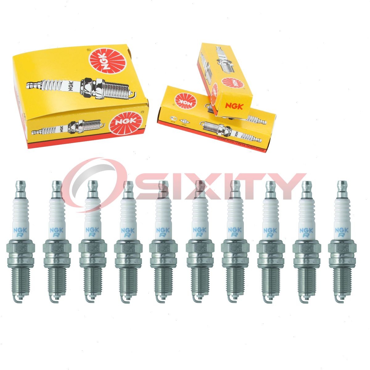 10 pc NGK 92238 DCPR8E BLYB Standard Spark Plugs for YR6DES Y6DC XU24EPR-U nr