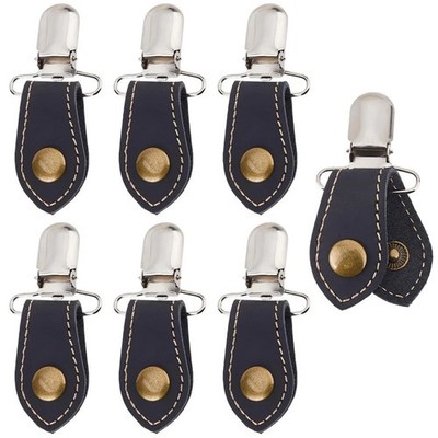 6Pcs Pant Leg Clamp Jeans Pant Leg Clamps Straps Clips Holder Motorcycle Shoe...