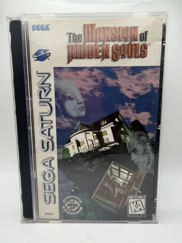 Mansion of the Hidden Souls (Sega Saturn, 1995) CIB Complete /w Registration