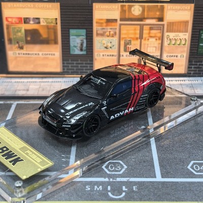 Ignition model IG2799 1/64 Nissan GTR R35 LBWK ADVAN Type 2 Car Diecast Model