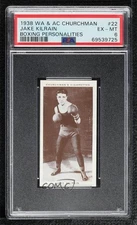 1938 Churchman's Boxing Personalities Tobacco Jake Kilrain #22 PSA 6