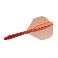 CUESOUL ROST 77 Integrated Dart Shaft and Flight,Big Standard Shape-Red