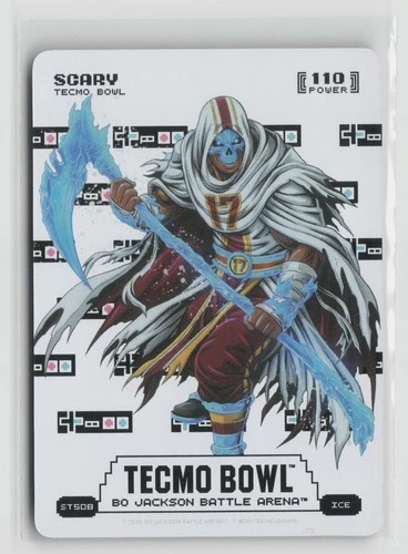 Bo Jackson Battle Arena ICE Sore Thumb Tecmo Bowl Scary #ST50B