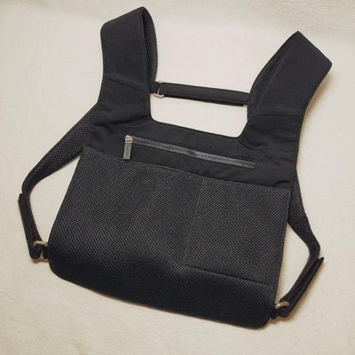 Miu Miu Archive Chest Rig Bag Body Bag Rucksack schwarz gut gebraucht selten