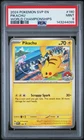 2024 POKEMON SVP EN-SV BLACK STAR PROMO WORLD CHAMPIONSHIPS #190 PIKACHU PSA 9