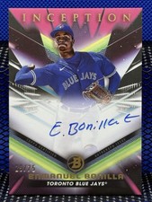 2023 Bowman Inception ENMANUEL BONILLA Toronto Blue Jays Auto 29/75