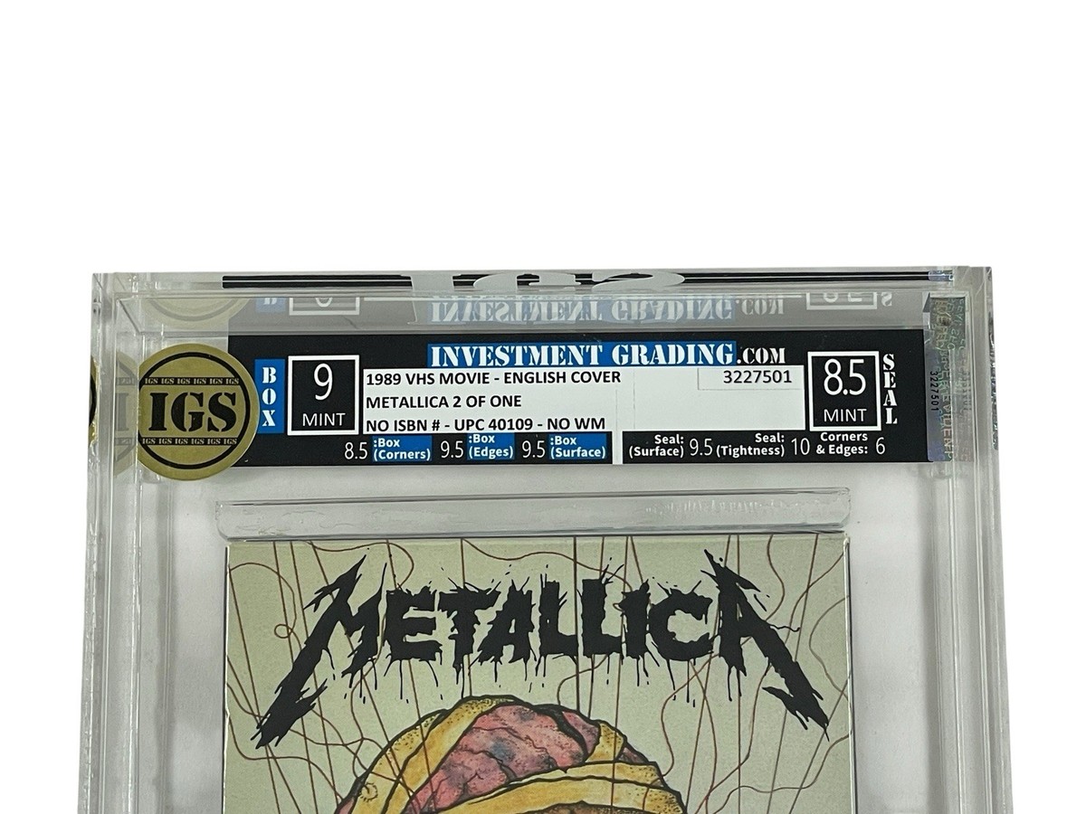 Metallica - 2 of One (VHS, 1989) for sale online | eBay