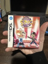 Nintendo DS Manual Only Just Sing