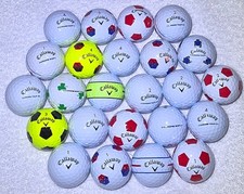 24 CALLAWAY CHROME SOFT TRUVIS MIX GOLF BALL 5A / AAAAA 4A / AAAA FREE SHIPPING