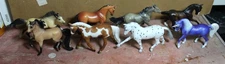 Lot of Eight Breyer Stablemates for Custom Body, Shelf or Play #DEC-10