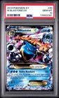 2014 POKEMON XY #30 M BLASTOISE EX PSA 10