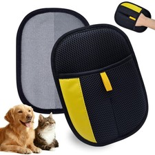 Pet Hair Removal Glove, Reusable Electrostatic Pet Hair Gloves for Dogs  Cats