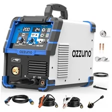  200A MIG Welder,110V/220V Dual Voltage multiprocess welder,Gas MIG-200A