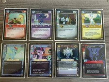 2014 Enterplay MY LITTLE PONY Celestial Solstice FOIL Complete Set of 8 cards