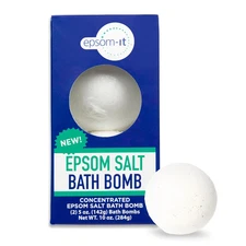 Epsom Salt Bath Bomb - Magnesium Sulfate Epsom Salts for Soothing and Refreshing
