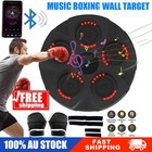 LED Electronic Music Boxing Machine Target Boxing Pad Home Wall Mount W/ Gloves
