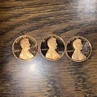 Lot Of 3 Proof 1981-s Lincoln Pennies $4.95 Free Shipping.