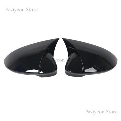 Mirror Cover Cap Gloss Black for VW Passat Eos Beetle B7 CC Scirocco Jetta MK6